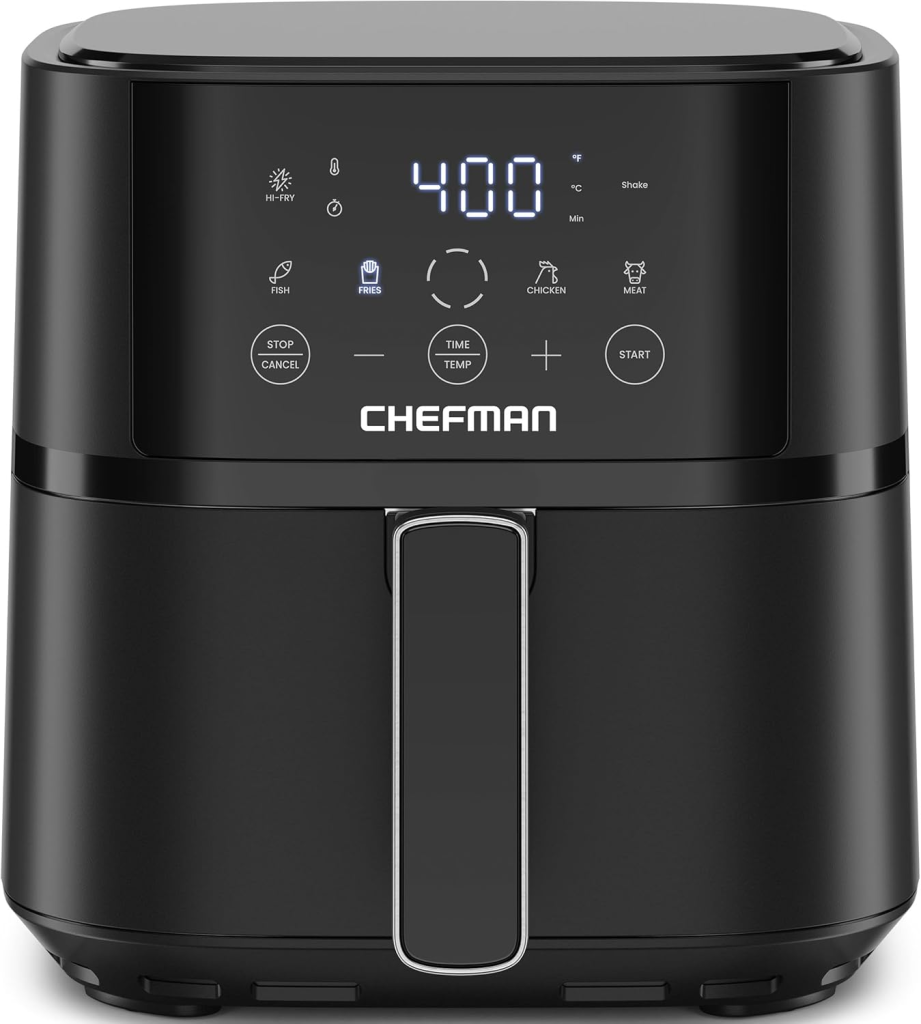 Best air fryer for 2 people Chefman Air Fryer – 4 QT Compact Airfryer for