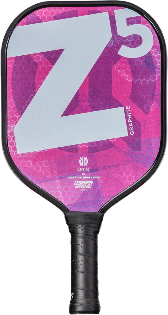 ONIX Graphite MOD Z5 Graphite Carbon Fiber Pickleball Paddles with Cushion Comfort Pickleball Paddle Grip