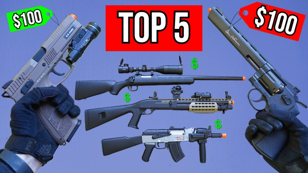 The 5 Best Airsoft Guns Under $100